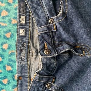 Miss Me Dark Blue Jeans with Embellished Details